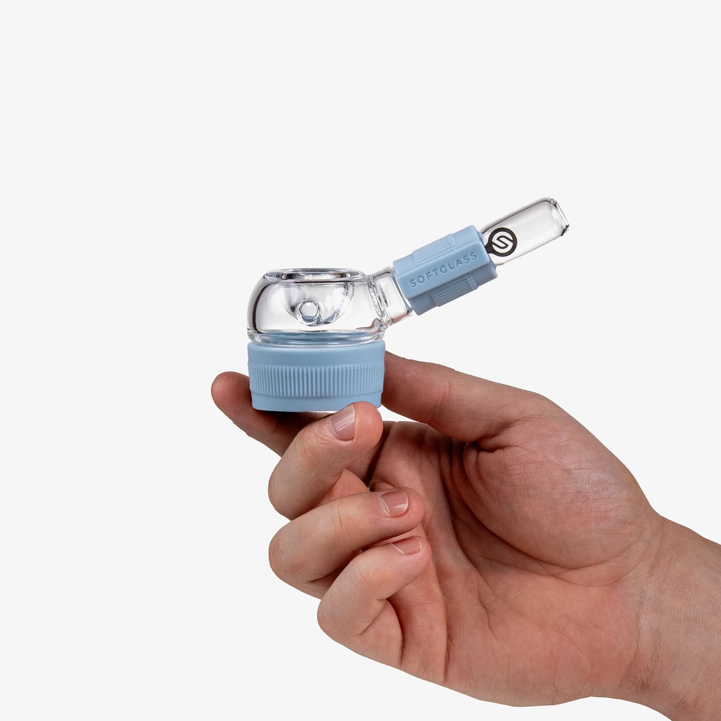 Softglass Core Series Hand Pipe - Cerulean