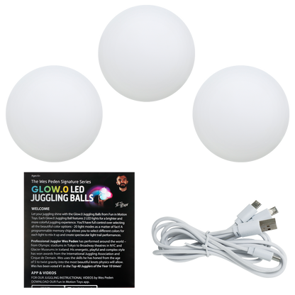 Glow.0 Juggling Balls Set