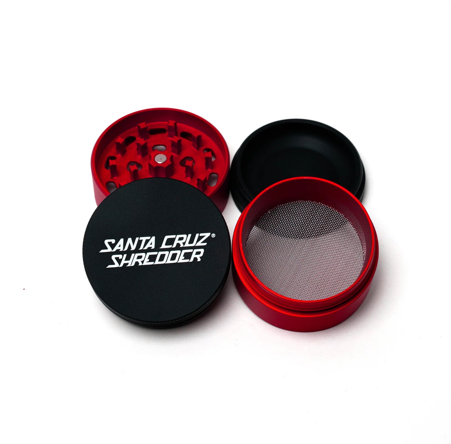Santa Cruz Shredder Split Series Matte 4 Piece Grinder - Medium 2.2