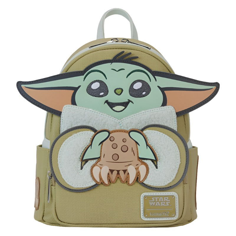 Loungefly The Mandalorian Grogu & Crabbies Cosplay Mini Backpack