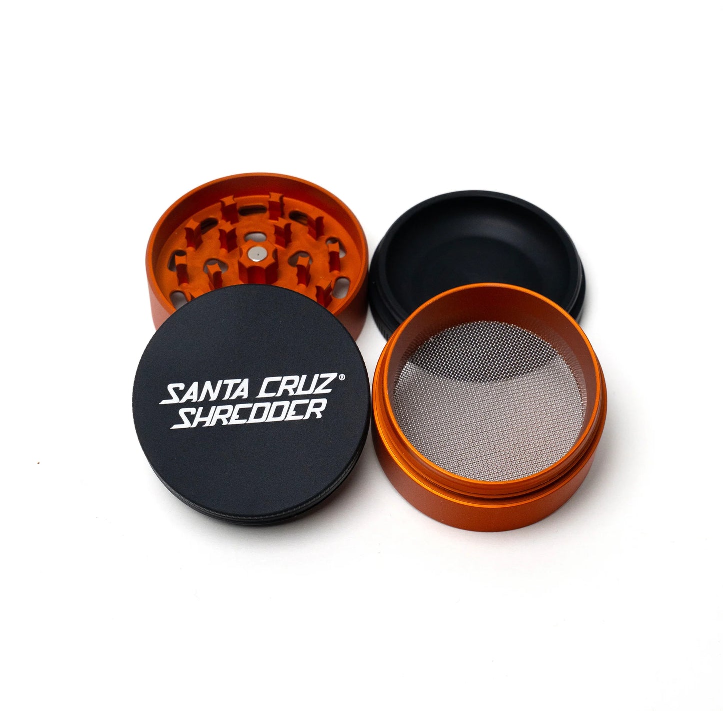 Santa Cruz Shredder Split Series Matte 4 Piece Grinder - Medium 2.2