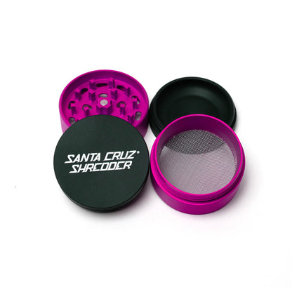 Santa Cruz Shredder Split Series Matte 4 Piece Grinder - Medium 2.2