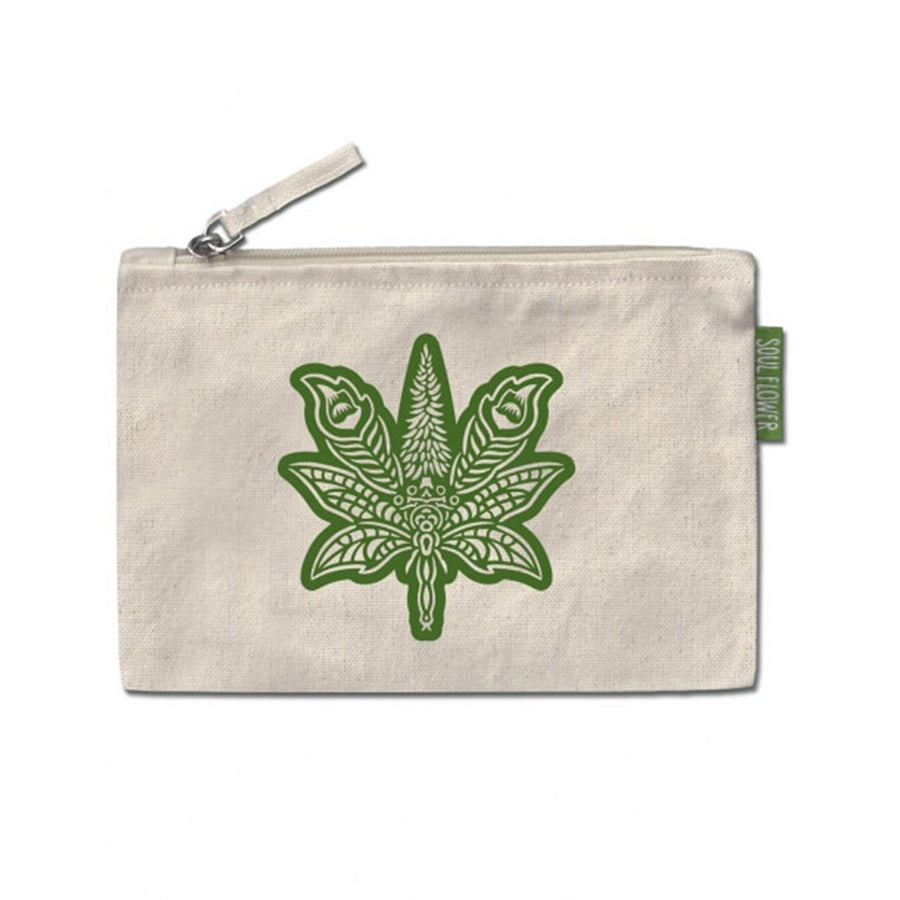 Sacred Cannabis Large Zipper Pouch SALE