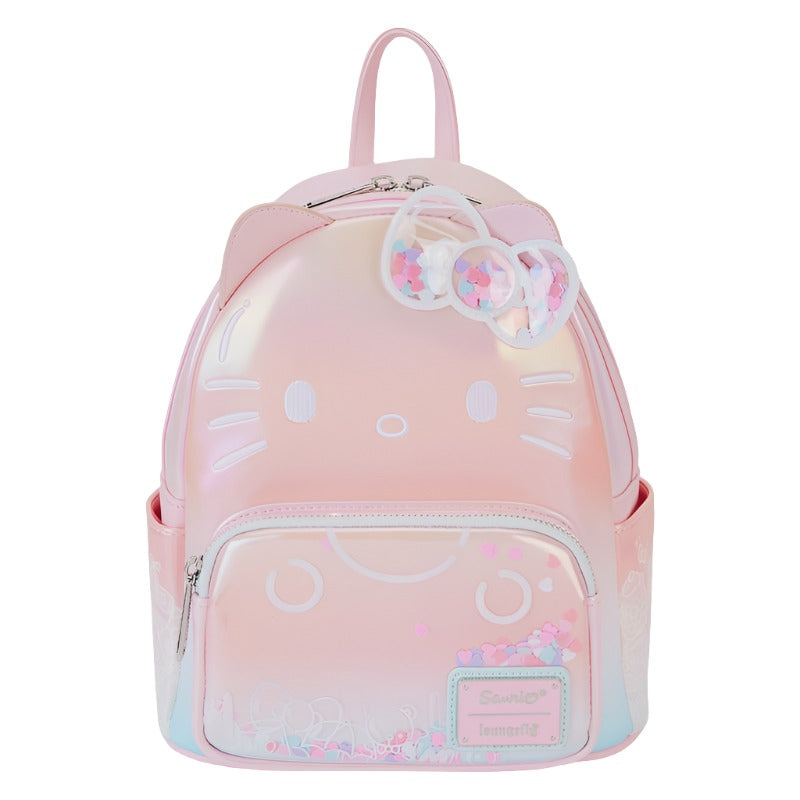 Loungefly Hello Kitty 50th Anniversary Clear and Cute Cosplay Mini Backpack