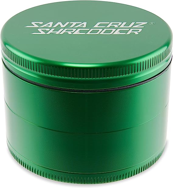 Santa Cruz Shredder 4 Piece Grinder - Large  - Green