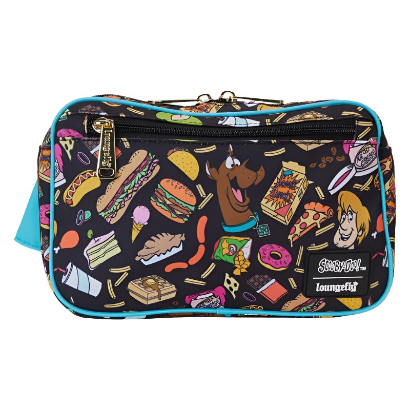 Loungefly Scooby-Doo Munchies All Over Print Nylon Waist Bag