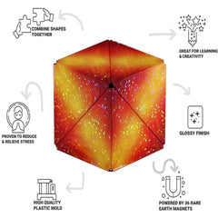 Shashibo Magnetic Puzzle Cube - Solar