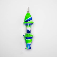 Silicone Nectar Collector w/ Bubbler Section
