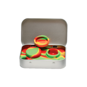 Silicone Tin Pucks with Dabber