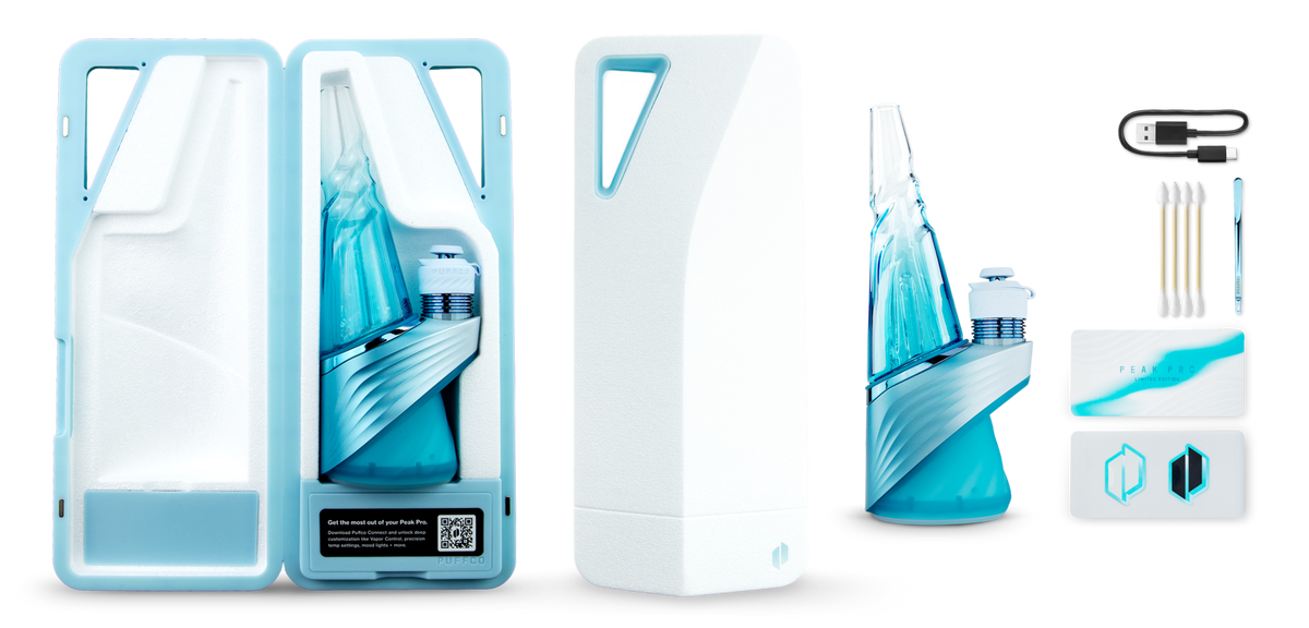 Puffco Peak Pro E-Rig 3DXL - Limited Edition Glacier