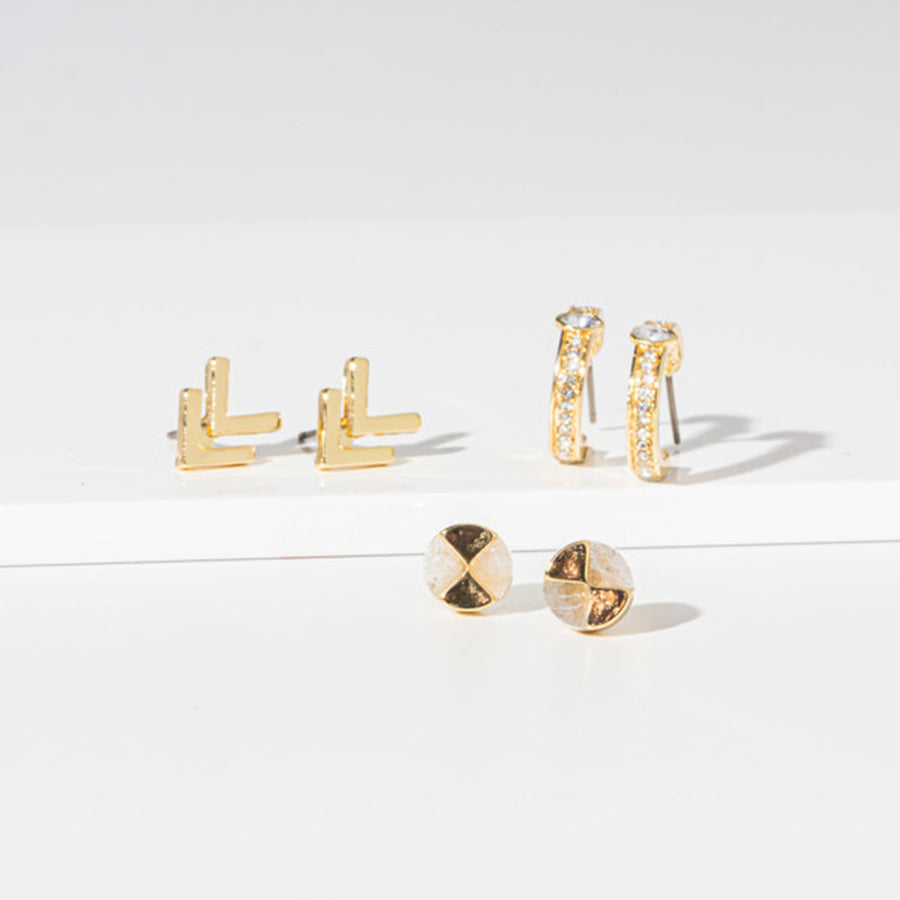 Soul Stacks Labradorite Terra Stone Mix & Match Earring Stack SALE