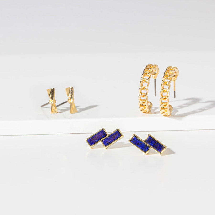Soul Stacks Lapis Terra Stone Mix & Match Earring Stack SALE