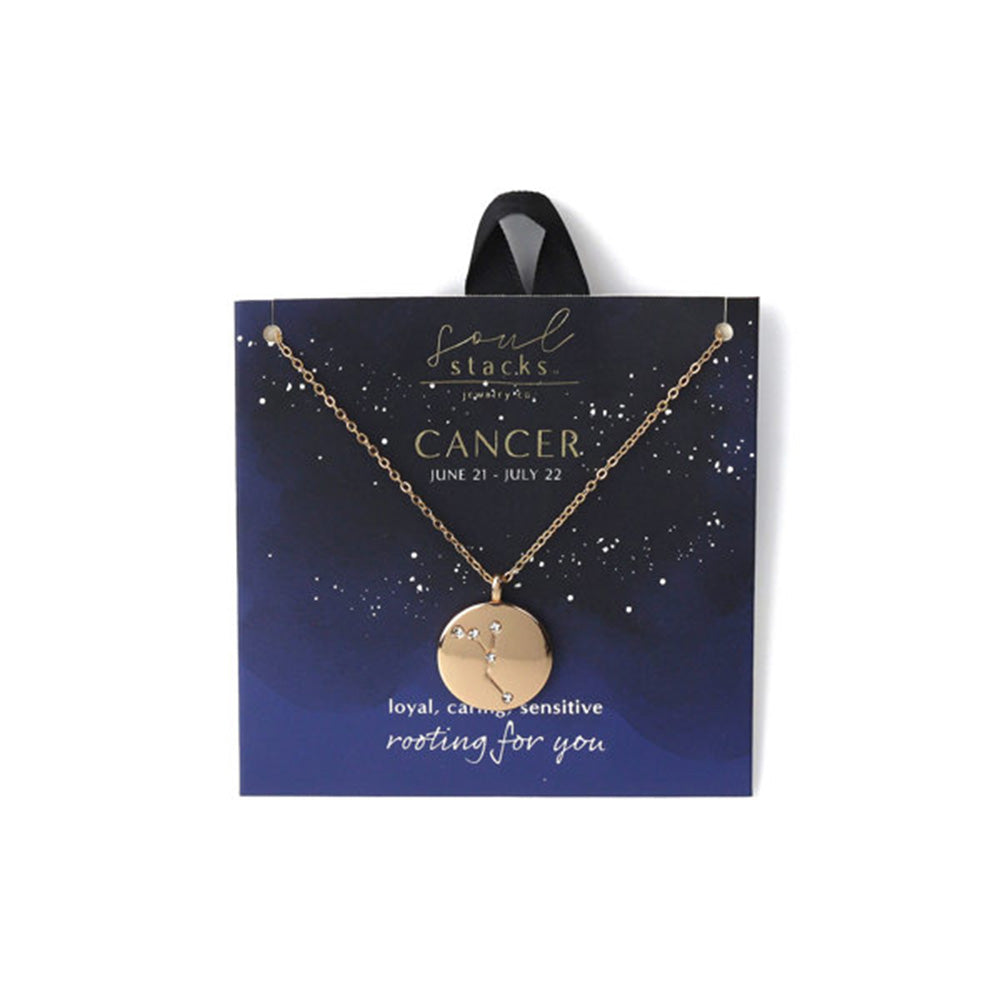 Soul Stacks Star Sign Cancer Pendant