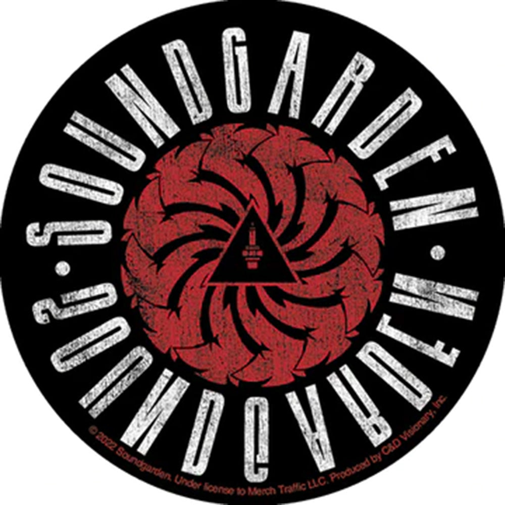 Soundgarden Bad Motorfinger 4"x4" Sticker