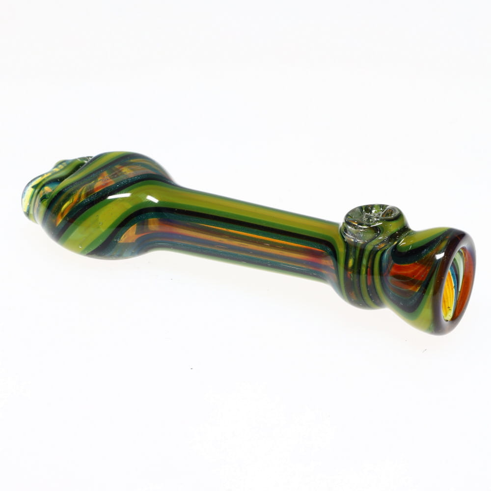 Star Seed Glass  Line Bite Grip Chillum