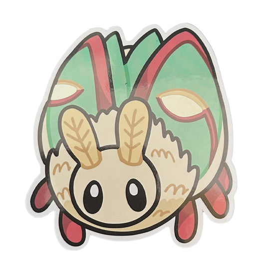 Squishable Holographic Luna Moth Sticker