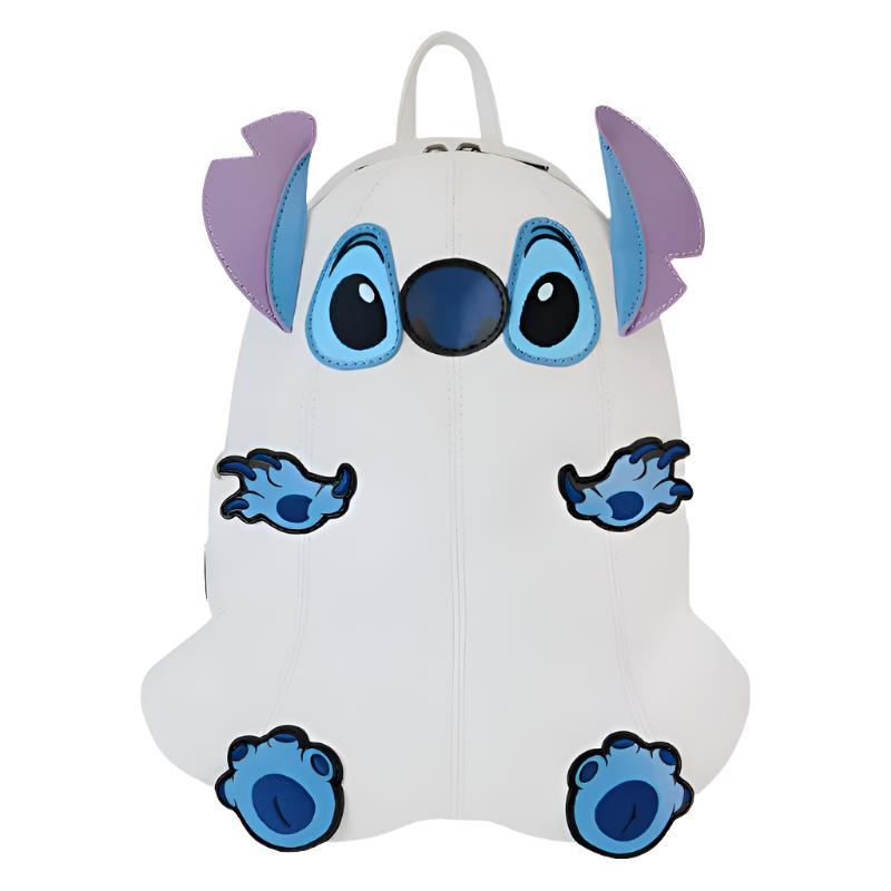 Loungefly x Stitch Ghost Costume Figural Glow Mini Backpack