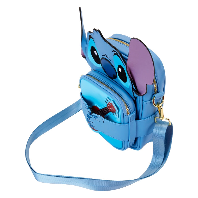 Loungefly Disney Lilo & Stich Camping Cuties Crossbuddies® Cosplay Crossbody Bag with Coin Bag