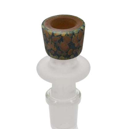 Stone Tech Glass x Blazing Blue Glass 14mm Stone Honeycomb Slide