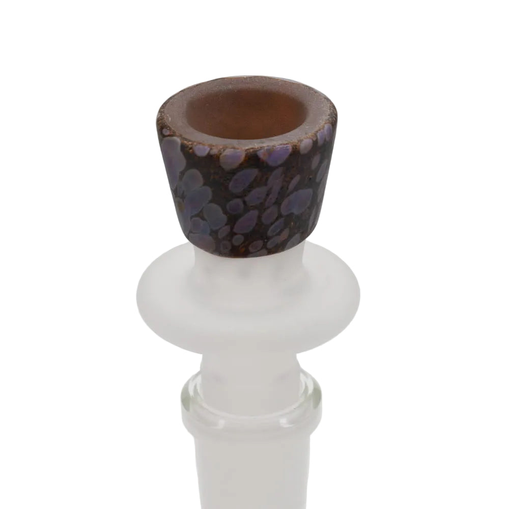Stone Tech Glass x Blazing Blue Glass 14mm Stone Honeycomb Slide