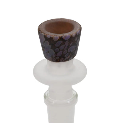 Stone Tech Glass x Blazing Blue Glass 14mm Stone Honeycomb Slide