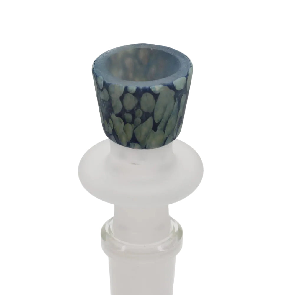 Stone Tech Glass x Blazing Blue Glass 14mm Stone Honeycomb Slide