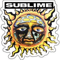 Sublime Sun Logo 4.9"x5" Sticker