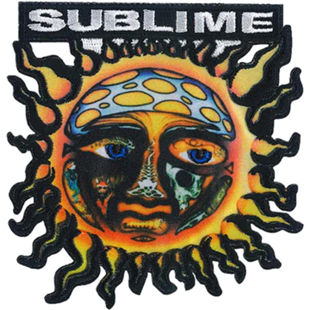 Sublime Sun Logo Patch Sunshine Daydream sublime-sun-logo-patch-sunshine-daydream