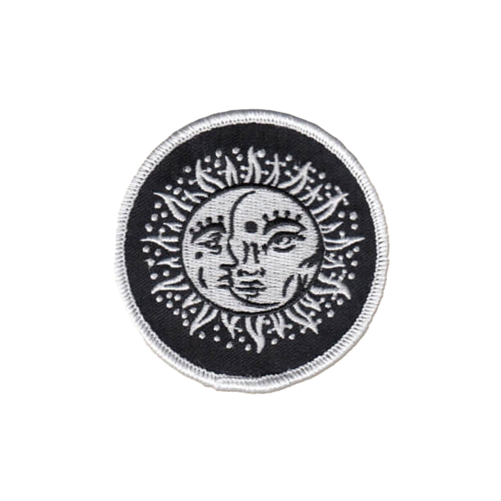 Sun and Moon Iron-On Patch