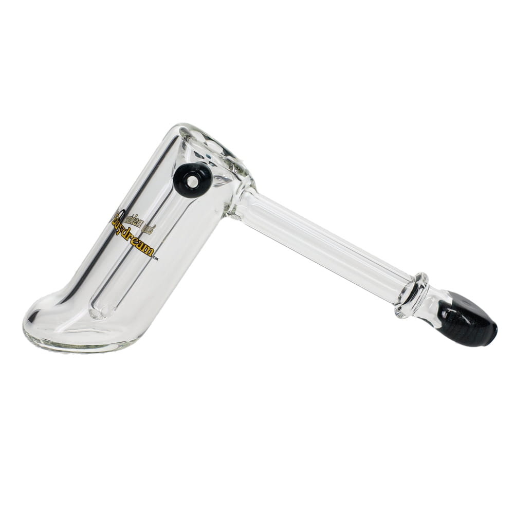 Sunshine Daydream Hammer Bubbler Clear with Color Accents
