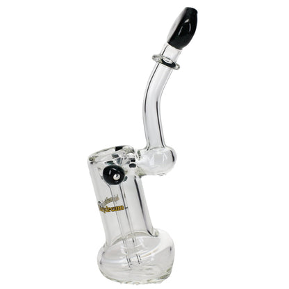 Sunshine Daydream Sherlock Bubbler Clear with Color Accents
