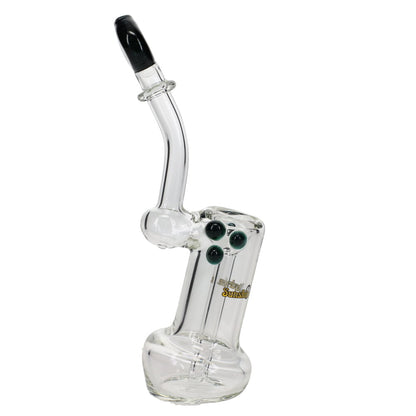 Sunshine Daydream Sherlock Bubbler Clear with Color Accents