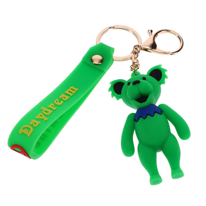 Sunshine Daydream Silicone Bear Keychain