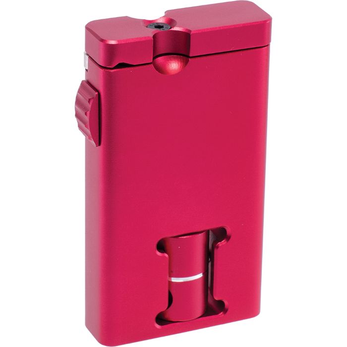 Aluminum Dugout with Pipe & Poker - Red