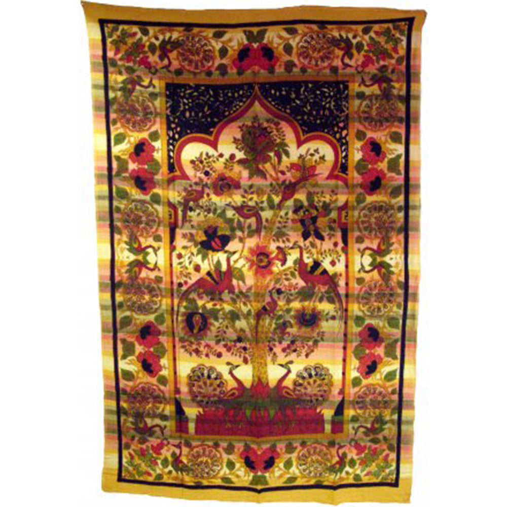 Temple Tree of Life Full Size Tapestry