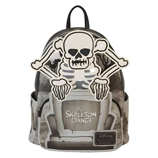 Loungefly x The Skeleton Dance 95th Anniversary Glow Mini Backpack