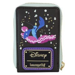 Loungefly x The Little Mermaid 35th Anniversary Life is the Bubbles Accordion Zip Around Wallet