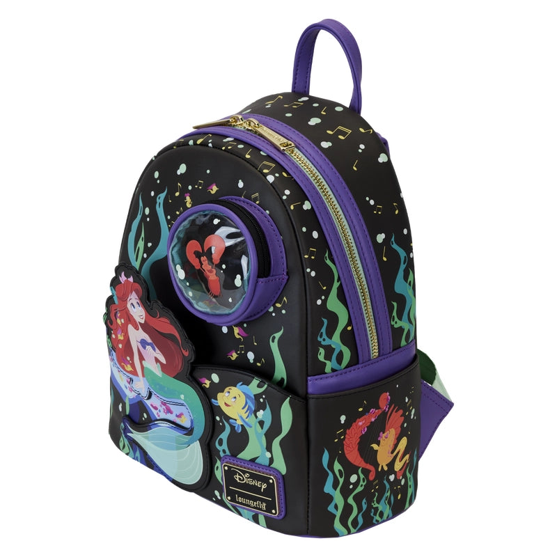 Loungefly x The Little Mermaid 35th Anniversary Life is the Bubbles Mini Backpack