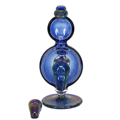 BK Glass Bros x Toe Jam Glass Space Tech Dome Bubbler with Pendant SALE