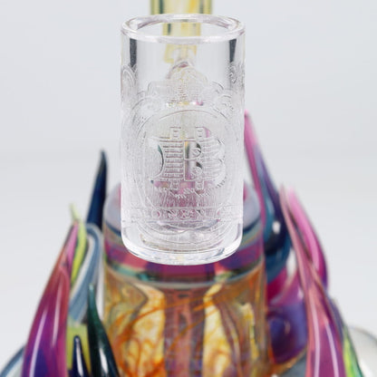 B Money Glass #16 Banded with Case Bubbler