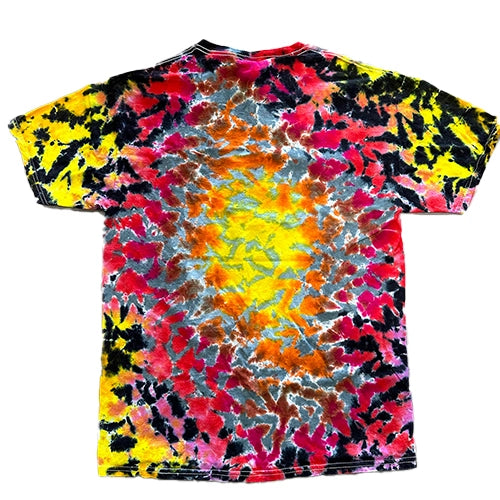 Too Heady Crew Molten Scrunch Tie Dye T-Shirt