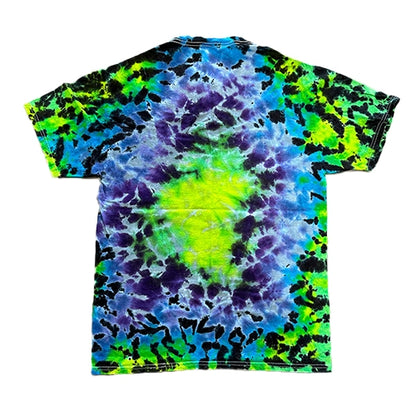 Too Heady Crew Noxious Scrunch Tie Dye T-Shirt
