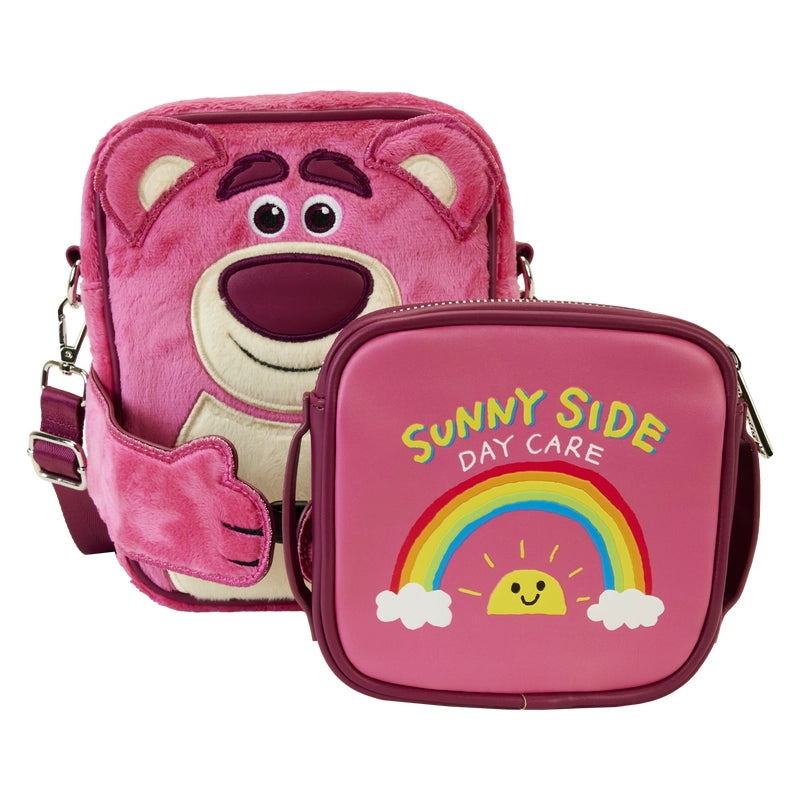 Loungefly x Toy Story Lotso Plush Crossbuddies® Cosplay Crossbody Bag with Coin Bag