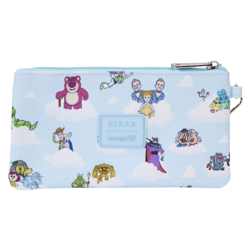 Loungefly X Toy Story Movie Collab All-Over Print Nylon Zipper Pouch Wristlet