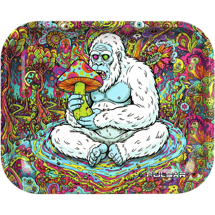 Pulsar Large Metal Rolling Tray - Trippin' Yeti