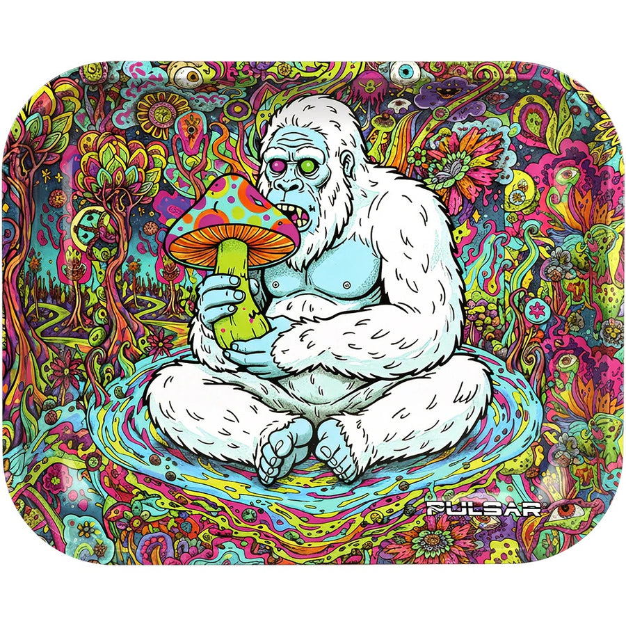 Pulsar Large Metal Rolling Tray - Trippin' Yeti