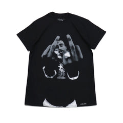 Tupac Shakur 2Pac Middle Fingers T-Shirt