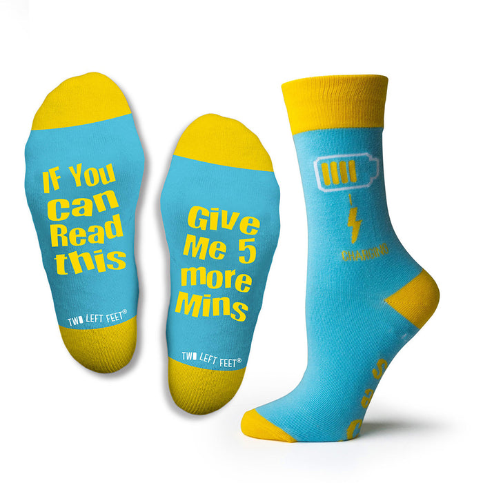 Two Left Feet Socks - 5 More Minutes – Sunshine Daydream