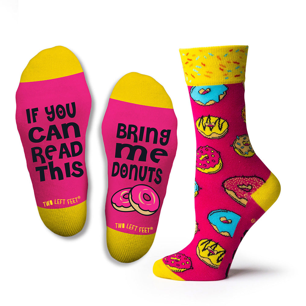 Two Left Feet Socks - Bring Me Donuts SALE