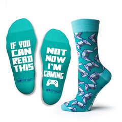 Two Left Feet Socks - Not Now I'm Gaming SALE